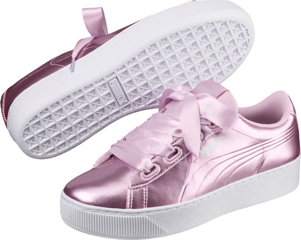 puma vikky platform pink